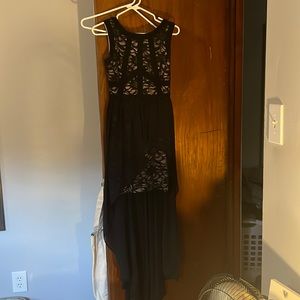 Lace black dress
